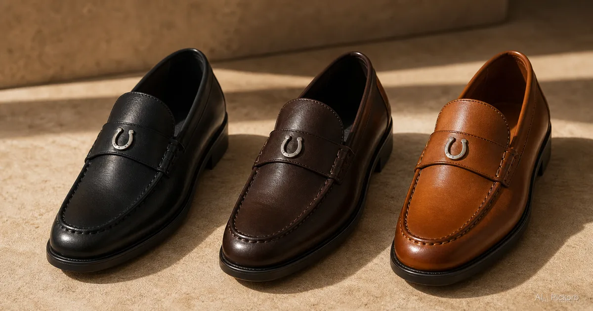 Ferragamo loafer, qual cor escolher primeiro — preto, castanho escuro ou tan