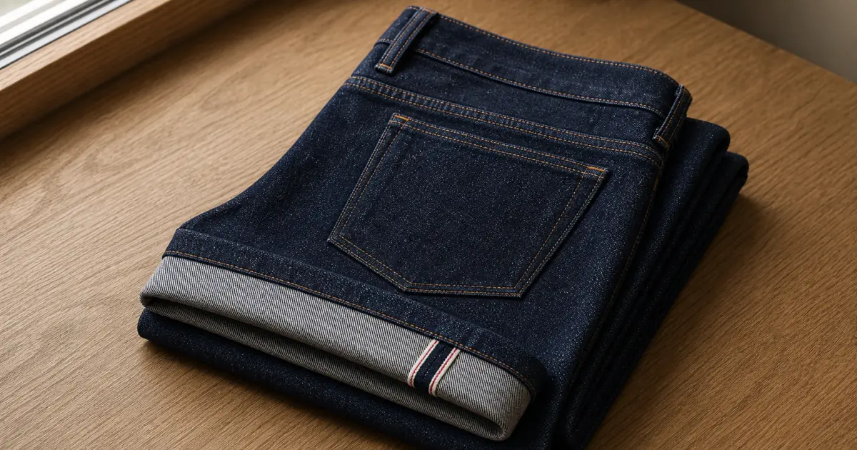First Raw Denim, What Selvedge, Sanforized, and One-Wash Actually Mean
