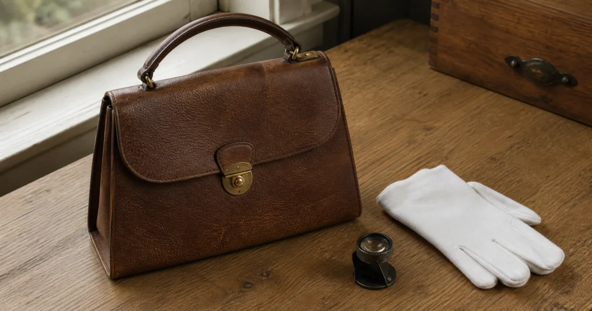 Autenticar un bolso de lujo vintage, cinco señales antes de comprar